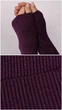 Гольф жіночий, з люрексом, фіолетовий, One Size (арт. 2509) - изображение 3