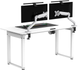 Biurko gamingowe ULTRADESK Uplift V2 White (UDESK-UP-WTWT) - obraz 6