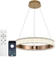 Люстра светодиодная подвесная Luminaria ERIKA 65W R485 GOLD с пультом - изображение 1
