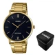 Наручний годинник Casio MTP-VT01G-1B - изображение 1