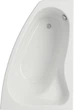 Ванна акриловая CERSANIT SICILIA NEW S301-094 140x100 правосторонняя + ножки PW01/S906-001/PW04 - изображение 1