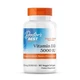 Вітаміни Doctor's Best Вітамін D3 5000 МО Vitamin D3 180 вегетаріанських капсул - зображення 1