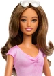 Лялька Барбі Модниця Незряча з тростиною Barbie Fashionistas Blind Pink Top and Ruffled Skirt with Cane 228 (HRH17) (HRH17) - изображение 3