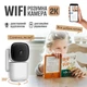 Умная WiFi IP камера для дома видеонаблюдения Noxon Smart Camera 360 охрана для вашего дома и квартиры без слепых зон с двухсторонней связью - изображение 2