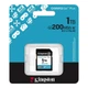 Карта памяти Kingston Canvas Go! Plus SDXC 1TB UHS I Class 10 V30 чтение до 200 МБ/с запись до 160 МБ/с (SDG4/1TB) - изображение 2