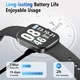 Смарт-часы ASWEE с Bluetooth вызовами, мониторингом сердца и сна, 1.85” HD экран, IP68 - изображение 2