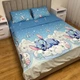 Комплект постельного белья Soft полуторный Стич голубой 150х215 см - изображение 3