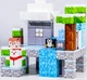 Магнітний конструктор Майнкрафт Minecraft 138 блоків зі кубиками що світяться Північне сяйво - изображение 4