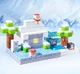 Магнітний конструктор Майнкрафт Minecraft 138 блоків зі кубиками що світяться Північне сяйво - изображение 6