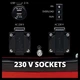 Генератор инверторный бензиновый Einhell TC-IG 2000 1,8 kW 4-тактный двигатель (4152590) - изображение 5