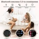 Жіночий смарт годинник Smart Watch з Bluetooth дзвінками, AMOLED екран, розумний браслет з металевим ремінцем для Android і iOS - зображення 4