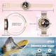 Жіночий смарт годинник Smart Watch з Bluetooth дзвінками, AMOLED екран, розумний браслет з металевим ремінцем для Android і iOS - зображення 5