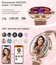 Жіночий смарт годинник Smart Watch з Bluetooth дзвінками, AMOLED екран, розумний браслет з металевим ремінцем для Android і iOS - зображення 6