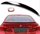 Спойлер AD_Plastik BMW 3 Series F30 F35 M3 F80 M Performance Style чорний глянсовий (В-77) - зображення 3