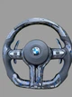 Профессиональный руль BMW M Кованый карбон синий + LED экран F-Series F15 F16 F20 F21 F25 F26 F30 F31 F32 F34 F35 F3 - изображение 1