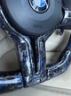 Руль из Кованого Карбона Синий BMW M + LED экран F-серия F15 F16 F20 F21 F25 F26 F30 F31 F32 F34 F35 F36 - изображение 6