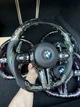 Руль из Кованого Карбона Зеленый BMW M + LED экран F-серия F15 F16 F20 F21 F25 F26 F30 F31 F32 F34 F35 F36 - изображение 8