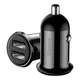 Автомобильное Зарядное Устройство Baseus Grain Pro 10W 4.8A (2USB) black - изображение 6