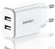 Сетевое зарядное устройство для Usams US-CC090 T24 2.1A Dual USB Travel Charger белый (6958444982588) - изображение 2