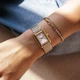 Жіночий Годинник Burker Watches Olivia Срібно-золотий - изображение 5
