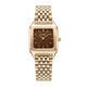Жіночий Годинник Burker Watches Macy Коричнево-золотий - изображение 1