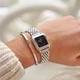 Жіночий Годинник Burker Watches Macy Чорно-срібний - изображение 4