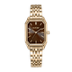 Жіночий Годинник Burker Watches Isabell Коричнево-золотий - зображення 1