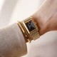 Жіночий Годинник Burker Watches Olivia Чорний Срібно-золотий - изображение 5