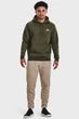 Чоловіче оливкове худі UA Essential Fleece Hoodie Under Armour XL 1373880-391 - изображение 2