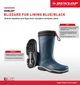 DUNLOP Сапоги резиновые р.39 утепленные Blizzard, до -15°C, (арт.K454061) - изображение 5