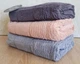 Набір турецьких махрових рушників Cestepe MicroCotton Premium 3 штуки 50x90 Nevara щільність 600 г/м2 - зображення 3