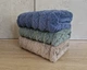Набір турецьких махрових рушників Cestepe MicroCotton Premium 3 штуки 50x90 Ucgen 1 щільність 600 г/м2 - зображення 5