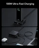 Мережевий зарядний пристрій Anker Charging Base для Anker Prime 100W, 2xUSB-C, 1xUSB-A, Pogo pin Black (A1902311) - зображення 4