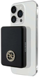 Powerbank Guess MagSafe 4G Strassed Metal Logo 3000mAh 5W USB-C Black (3666339170141) - obraz 2