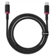 Дата кабель Baseus Dura Series Fast Charging Type-C to Type-C 100W (1m) (P10377803U01) Red / Black - зображення 2