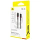Дата кабель Baseus Dura Series Fast Charging Type-C to Type-C 100W (1m) (P10377803U01) Red / Black - зображення 3