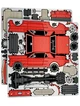 Металлический 3D конструктор Metal Earth "1965 Ford Mustang Coupe Red" (MMS056C) - изображение 8