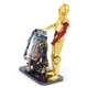 Металевий 3D конструктор Metal Earth "Star Wars C-3PO & R2-D2" (MMG276) - зображення 2