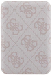 Powerbank Guess 4G Leather Metal Logo MagSafe 5000mAh 15W USB-C Pink (3666339210595) - obraz 2