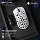 Ігрова карбонова мишка Attack shark r5 ultra White - изображение 7