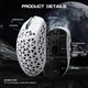 Ігрова карбонова мишка Attack shark r5 ultra White - изображение 12