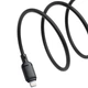 Дата-кабель Baseus Silky Series OS Fast Charging USB to Lightning 2.4A (2м) (P1037770) Cluster Black - изображение 1