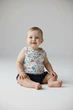 Комплект (боди + шорты + туника) Carter’s 6 мес 61-69 см Бело-розовый - изображение 4