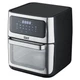 Аэрогриль мультипечь с вертелом для мяса iHunt BRO Air Fryer Rotary, 12 л, обдув 360°, мультипечь 10-в-1, 10 автоматических программ, LED панель, антипригарное покрытие, нержавеющая сталь - изображение 5