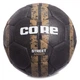 Мяч футбольный вспененная резина Core Pro Liga №5 STREET 044 Black-White-Gold - изображение 2