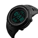Годинник наручний чоловічий Skmei 1251 All Black, 1251BK (12290) - зображення 4