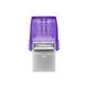 Флеш-накопитель USB3.2 128GB Type-C Kingston DataTraveler microDuo 3C (DTDUO3CG3/128GB) - изображение 2