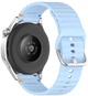 Ремінець BeCover Ribbed Tape (22mm) для Samsung Galaxy Watch (46mm) / Watch 3 (45mm) / Gear S3 Classic / Gear S3 Frontier Lite Blue (BC_714276) - зображення 2