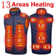 Мужской жилет с подогревом HeatFashion Electric Heating Vest 13 зон Черный M (AI1699) - изображение 4