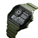 Часы наручные мужские Skmei 1299 Army Green, 1299AG (12338) - изображение 3